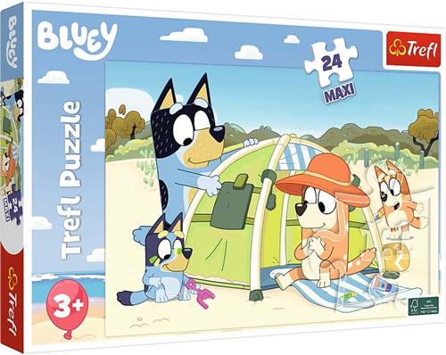 Trefl Trefl - Puzzels - 24 Maxi - Bluey's grote dag / BBC Bluey