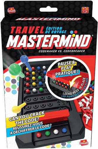 Goliath Mastermind reisspel educatief spel compact voor kinderen.