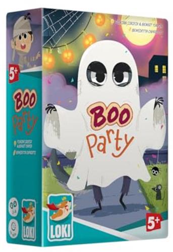 Asmodee gezelschapsspel Boo Party voor kinderen - monster verkleedspel.