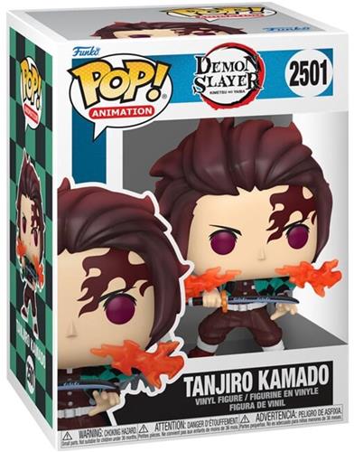 Demon Slayer Tanjiro Kamado vinylfiguur 2501 Unisex Funko Pop! - Neutraal - Standard