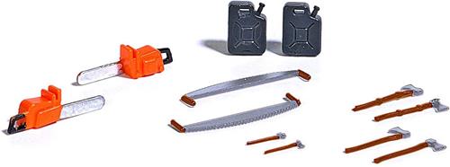 Busch - M-set:sägen & Äxte H0 (Bu7790) - modelbouwsets, hobbybouwspeelgoed voor kinderen, modelverf en accessoires