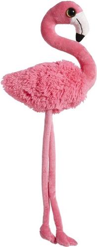 Nature Planet Flamingo - pluche knuffel - roze - 65 cm