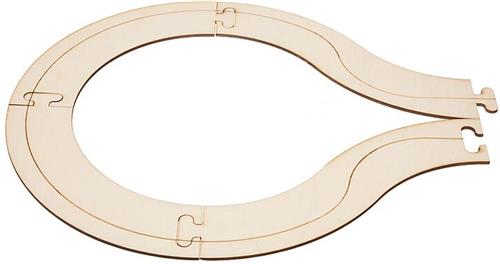 Faller - Laser-Street Keerpunt - modelbouwsets, hobbybouwspeelgoed voor kinderen, modelverf en accessoires