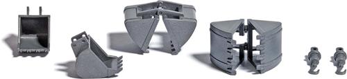 Busch - M-set:baggerschaufeln H0 (Bu7799) - modelbouwsets, hobbybouwspeelgoed voor kinderen, modelverf en accessoires