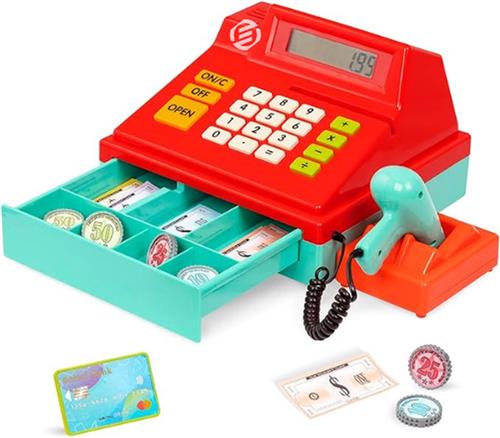 Equivera Speelgoed Kassa - Speelgoed Kassa - Kinderspeelgoed - Winkeltje Spelen
