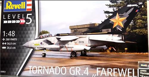 1:48 Revell 03853 Tornado GR.4 Farewell Plastic Modelbouwpakket