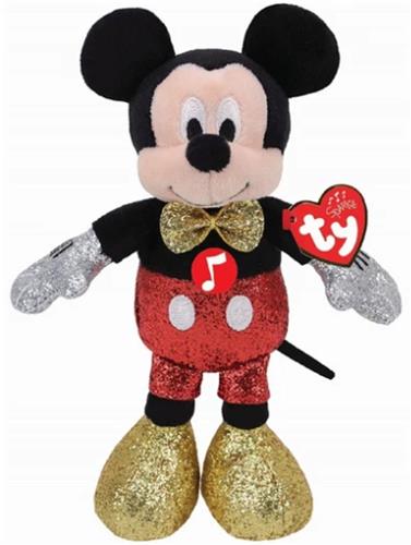 Mickey Mouse Sparkle Pluche Knuffel 20 cm - Speelgoed Knuffels voor Kinderen Jongens Meisjes - Disney Plush Toy
