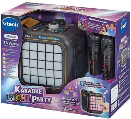VTech karaoke set met lichteffecten en draadloze microfoons - speelgoed.
