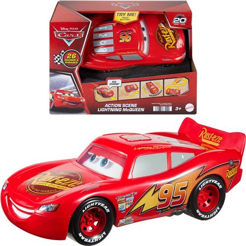 Disney en Pixar Cars ActiescÃ¨ne Bliksem McQueen - Met geluidseffecten