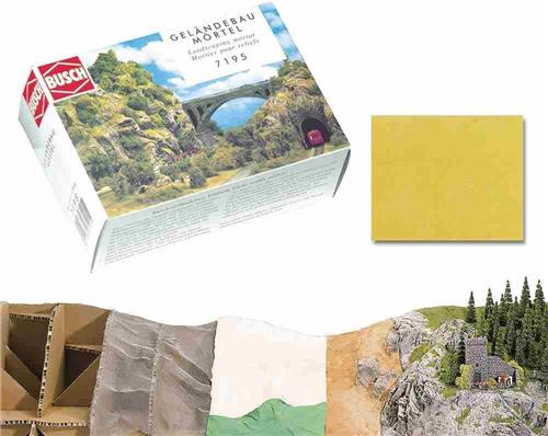 Busch - Mörtel Braun (Bu7195) - modelbouwsets, hobbybouwspeelgoed voor kinderen, modelverf en accessoires