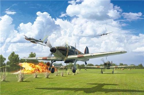 1:48 Italeri 2802 Hurricane Mk.I Plastic Modelbouwpakket