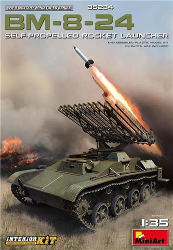 Miniart - Bm-8-24 Self-propelled Rocket Launcher (Min35234) - modelbouwsets, hobbybouwspeelgoed voor kinderen, modelverf en accessoires