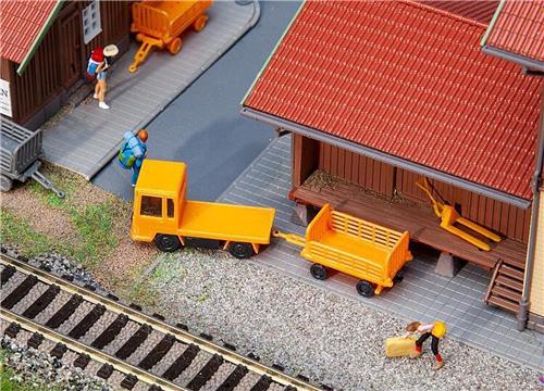 Faller - Platform truck - FA180357 - modelbouwsets, hobbybouwspeelgoed voor kinderen, modelverf en accessoires