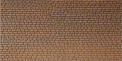 Faller - Muurplaat, Zandsteen, rood - modelbouwsets, hobbybouwspeelgoed voor kinderen, modelverf en accessoires