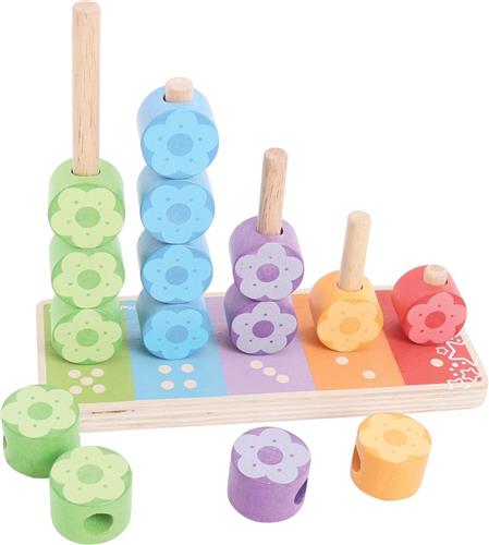 Bigjigs Bloemen sorteerspel BB090