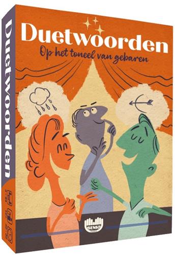Asmodee gezelschapsspel Duetwoorden - partyspel voor teams.