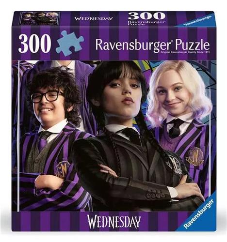Ravensburger puzzel Outcasts Are In - Wednesday - Legpuzzel - 300 stukjes