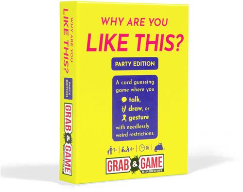 Why Are You Like This? Reisspel - Compact Partykaartspel voor Volwassenen & Gezin
