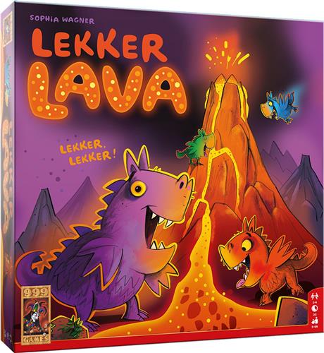 999 Games - Lekker Lava - Bordspel - Leuk en kleurrijk kinderspel!