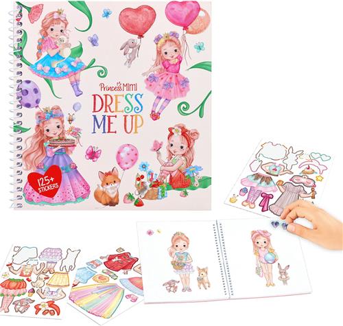 Depesche - Princess Mimi Dress Me Up stickerboek