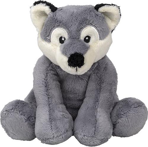 Pluche knuffel wolf van 20 cm - Speelgoed knuffeldieren wolven