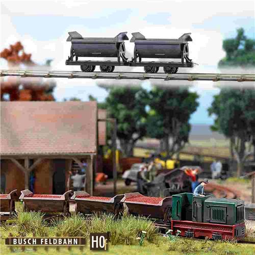 Busch - 2 Kipploren H0 (Bu12200)