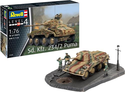 1:76 Revell 03288 Sd.Kfz. 234/2 Puma Plastic Modelbouwpakket
