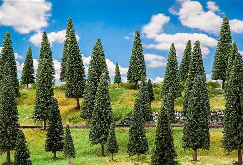 Faller - 50 Sparren, gesorteerd - modelbouwsets, hobbybouwspeelgoed voor kinderen, modelverf en accessoires