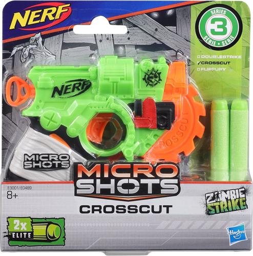 NERF Microshots Crosscut - Blaster