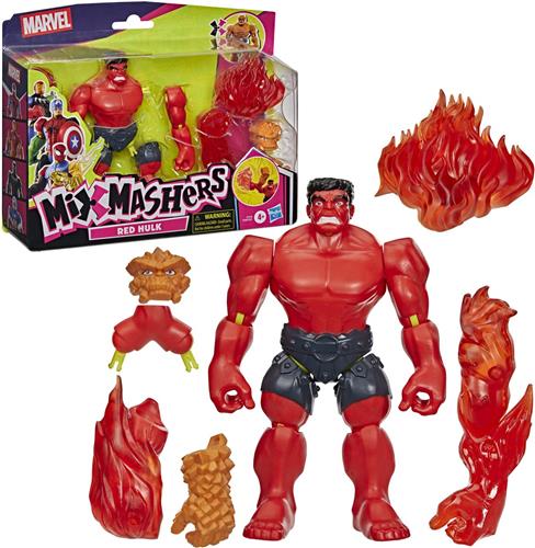 MixMashers Marvel Avengers Red Hulk - Actiefiguur