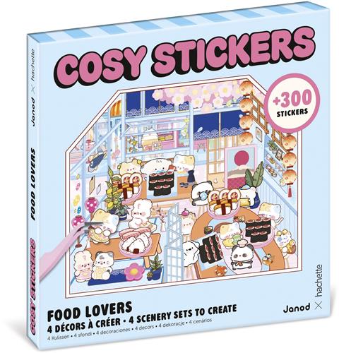 Janod Janod Cosy stickers - Food lovers.