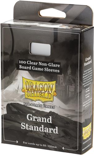 Asmodee kaart sleeves voor bordspellen Grand Standard 88x126mm - Dragon Shield.