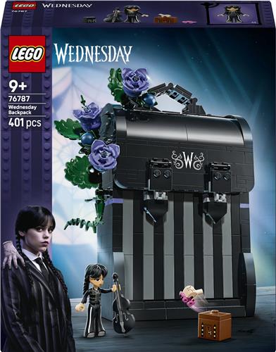 LEGO Wednesdays Rugzak Speelgoed voor Kinderen en Kinderkamer Decoratie 76787