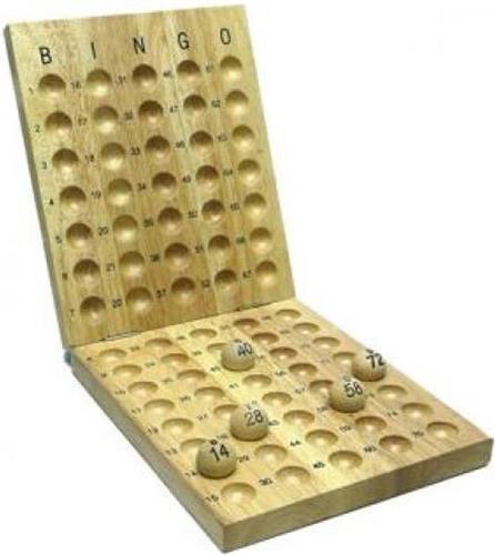 Hot Games Bingo controlebord hout 75 bal