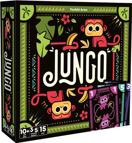 Asmodee kaartspel Jungo - familiespel strategisch kaartspel.