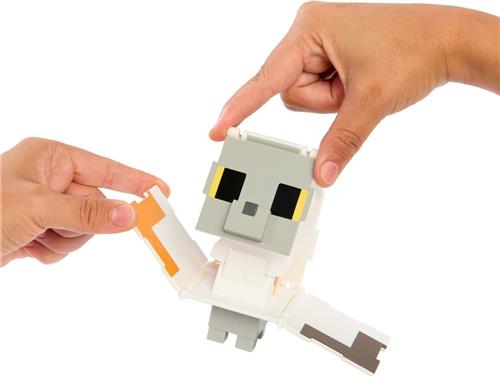 Minecraft Geflipte figuren - Creeper + Opgeladen Creeper- Speelfiguur