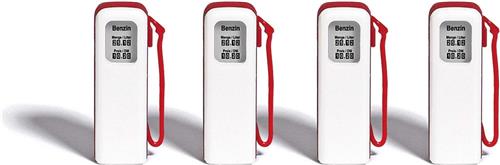 Busch - M-set:zapfsäulen H0 (Bu7775) - modelbouwsets, hobbybouwspeelgoed voor kinderen, modelverf en accessoires