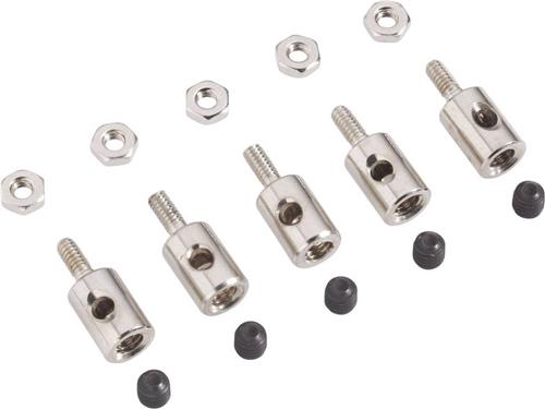 Reely Stangaansluiting Boordiameter: 2 mm 10 stuk(s)