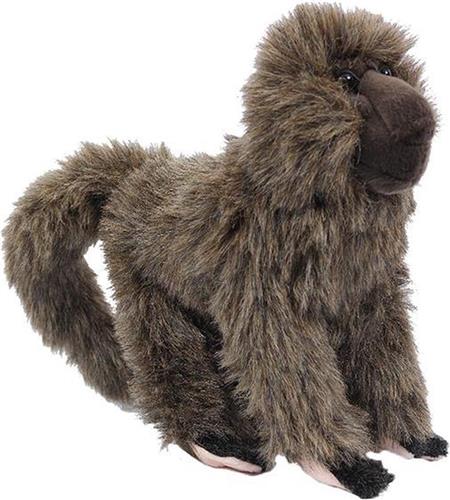 PIA Soft Toys - Pluche Knuffeldier Baviaan staand - 28 cm