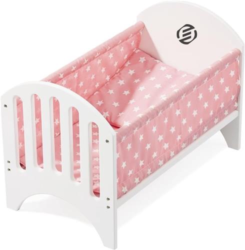 Equivera Poppenbed - Poppenbedje - Poppenhuis Meubels - Speelgoed voor Meisjes - Cadeau