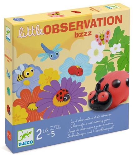 Djeco peuterspel Bzzz - observatie- en geheugenspel, 2,5-5 jaar