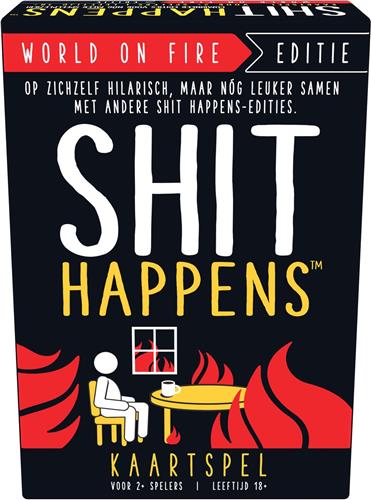 Goliath Shit Happens: The World is on Fire (18+)  Kaartspel  Partyspel  Gezelschapsspel  Met 200 nieuwe kaarten!