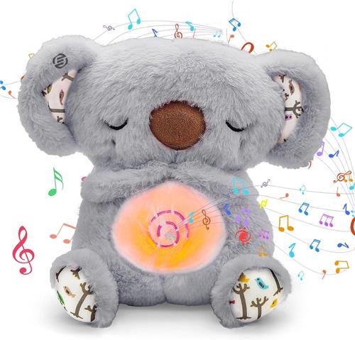 Equivera Ademende Knuffel - Kalmerende Knuffel - Slaapotter - Ademhalingsknuffel - Slaapknuffel - Breathing