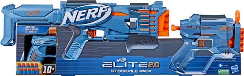 Nerf Elite 2.0 Stockpile pack ,F5031EU4, Speelgoedblaster, 8 jaar