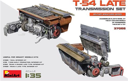 1:35 MiniArt 37066 T-54 Late Transmission Set Plastic Modelbouwpakket