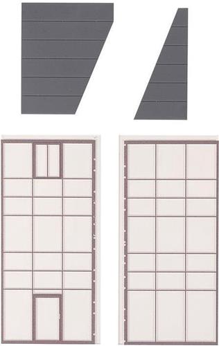 Faller - Glass corner element. Goldbeck - FA180895 - modelbouwsets, hobbybouwspeelgoed voor kinderen, modelverf en accessoires