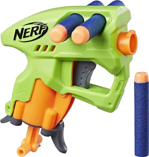 Nerf NanoFire Groen- Mini Nerf - Inclusief 3 pijltjes