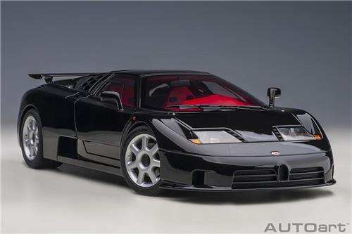 AUTOart 1/18 Bugatti EB110 SS, Nero Vernice