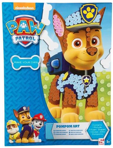 Paw Patrol Pompom Kunst