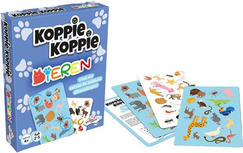 Koppie Koppie kaartspel - Vanaf 4 jaar - 2 tot 5 spelers